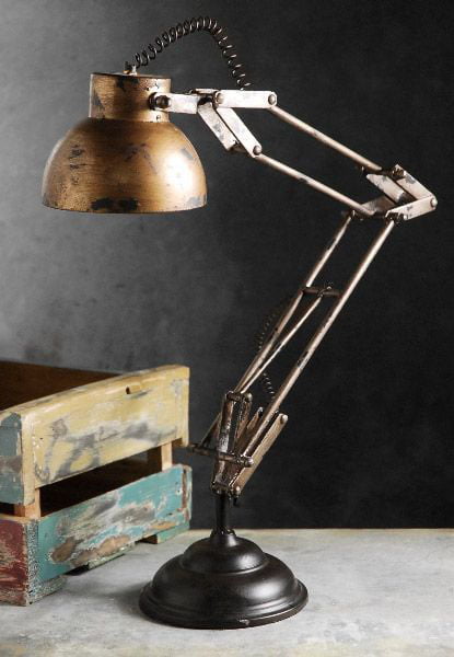 Lampe d'architecte articulée vintage